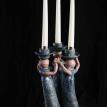 Dancing Girls Candlestick by Desiree Kantrim.  All Rights Reserved.