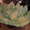 Rice Paper Leaf Bowl by Myra Schick
