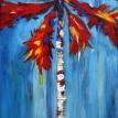Scarlet Palm by Mary Wight.  All Rights Reserved.